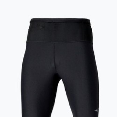 Colanți de alergare pentru bărbați Mizuno Trail Multipocket Long black