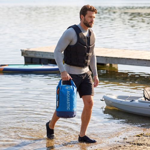 Sac rezistent la apă AQUASTIC Dry Bag 13 l Nylon/TPU blue