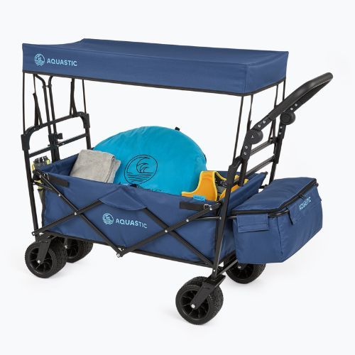 Cărucior de transport AQUASTIC Cart albastru