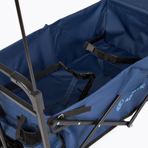 Cărucior de transport AQUASTIC Cart albastru