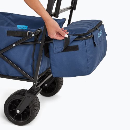Cărucior de transport AQUASTIC Cart albastru