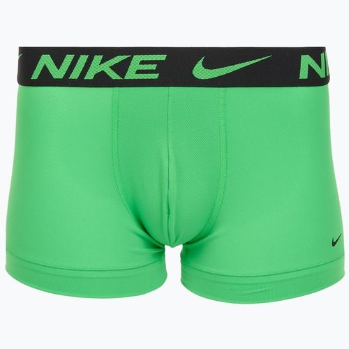 Boxeri pentru bărbați Nike Dri-FIT Cotton Trunk 3 pary deep night/university gold/green shock