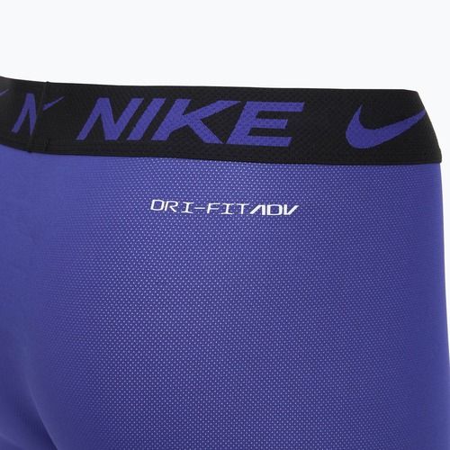 Boxeri pentru bărbați Nike Dri-FIT Cotton Trunk 3 pary deep night/university gold/green shock