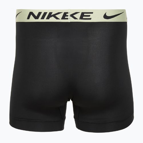 Boxeri pentru bărbați Nike Dri-Fit Essential Micro Boxer Brief 3 pary blk washed coral/olive aura/abrtract blue edge wb