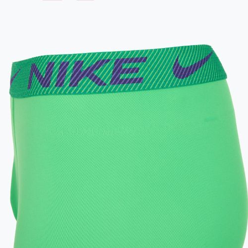 Boxeri pentru bărbați Nike Dri-Fit Essential Micro Boxer Brief 3 pary green shock/wild violet/black txtd wb