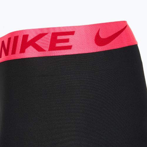 Boxeri pentru bărbați Nike Dri-Fit Essential Micro Boxer Brief 3 pary black hyper pink/uni red/black high shine wb