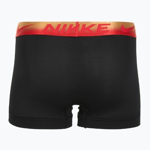 Boxeri pentru bărbați Nike Dri-Fit Essential Micro Trunk 3 pary blk/uni red/blk/uni red metallic gradient wb
