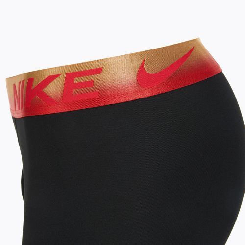 Boxeri pentru bărbați Nike Dri-Fit Essential Micro Trunk 3 pary blk/uni red/blk/uni red metallic gradient wb