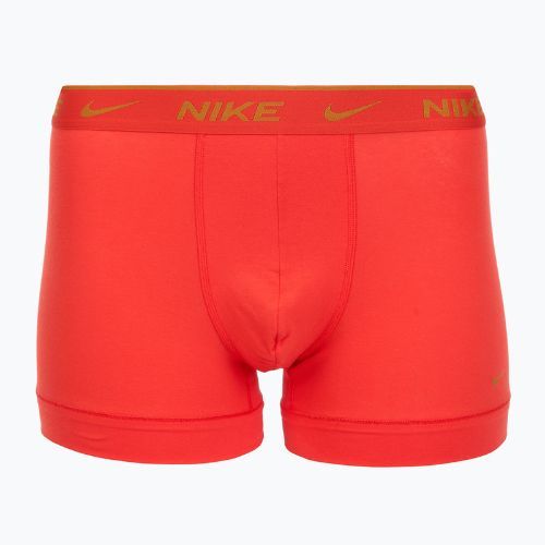 Boxeri pentru bărbați Nike Everyday Cotton Stretch Trunk 3 perechi light crimson/midnight navy/black