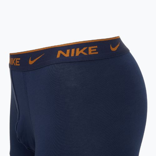 Boxeri pentru bărbați Nike Everyday Cotton Stretch Trunk 3 perechi light crimson/midnight navy/black