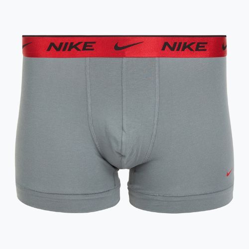 Boxeri pentru bărbați Nike Everyday Cotton Stretch Trunk 3 perechi blk mt airmx wb/uni red/clear grey high shine wb
