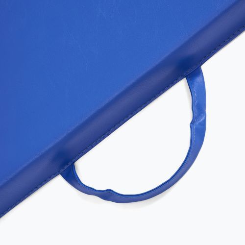Saltea de gimnastică TREXO pliabilă 180 x  60 x 5 cm  albastră