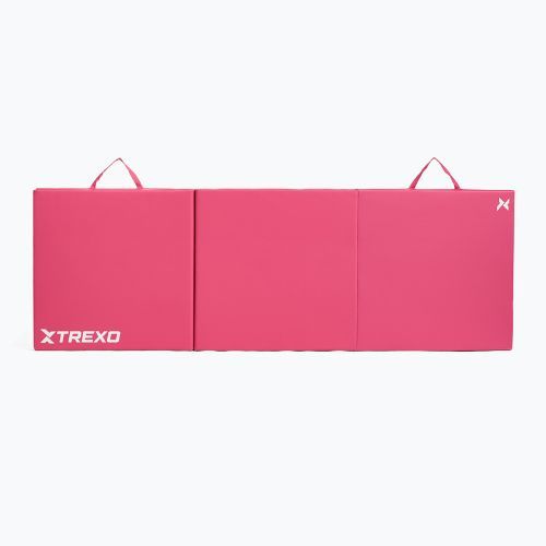 Saltea de gimnastică XTREXO pliabilă 180 x  60 x 5 cm roz