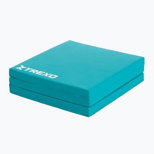 Saltea de gimnastică TREXO pliabilă 180 x 60 x 5 cm verde