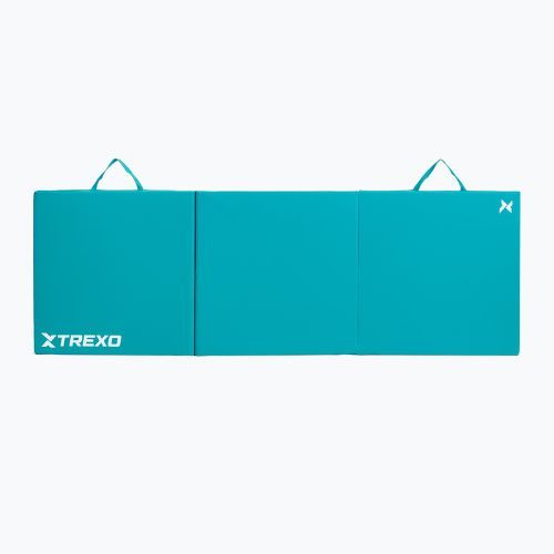 Saltea de gimnastică TREXO pliabilă 180 x 60 x 5 cm verde