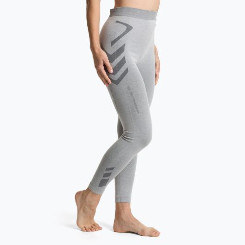 Bluză termoactivă pentru femei KADVA ALPINESTEP BAMBOO THERMO LIGHT PLUS gri