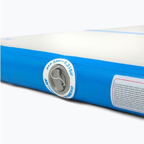 Traseu de gimnastică TREXO 400 x 10 cm alb