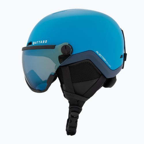 Cască de schi pentru copii ATTABO Avens 2.0 Jr Visor blue