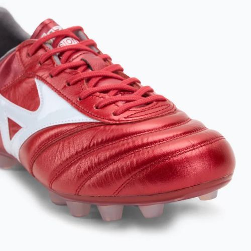 Încălțăminte de fotbal pentru bărbați Mizuno Morelia II Japan Md red/white/black