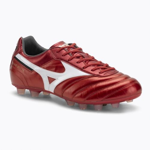 Încălțăminte de fotbal pentru bărbați Mizuno Morelia II Elite FG morelia 40th red/white/black