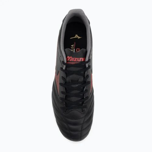 Încălțăminte de fotbal pentru bărbați Mizuno Morelia Neo IV Pro MD black/morelia 40th red/black
