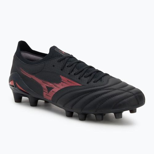 Încălțăminte de fotbal pentru bărbați Mizuno Morelia Neo IV Β Elite MD black/morelia 40th red/black