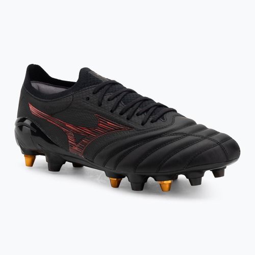 Încălțăminte de fotbal pentru bărbați Mizuno Morelia Neo IV Β Japan Mix black/morelia 40th red/black