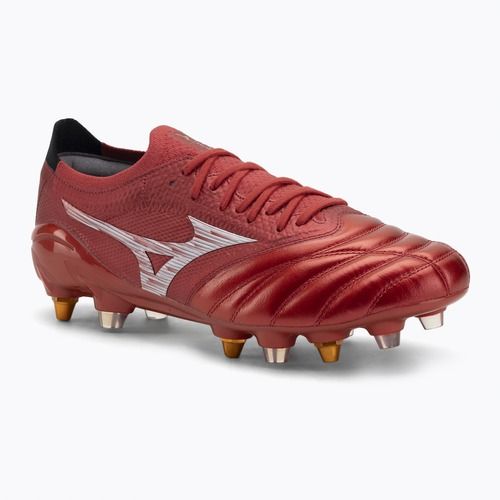 Încălțăminte de fotbal pentru bărbați Mizuno Morelia Neo IV Β Japan Mix morelia 40th red/white/black