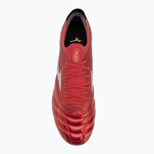 Încălțăminte de fotbal pentru bărbați Mizuno Morelia Neo IV Β Japan Mix morelia 40th red/white/black