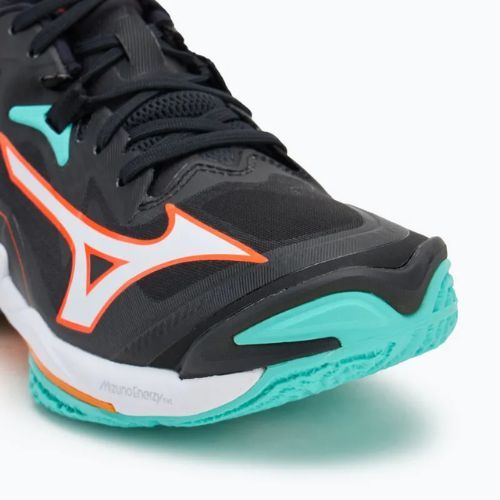 Încălțăminte de volei Mizuno Wave Lightning Z8 black/tangelo/ice green