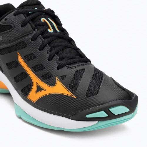 Încălțăminte de volei Mizuno Wave Voltage 2 black/tangelo/ice green
