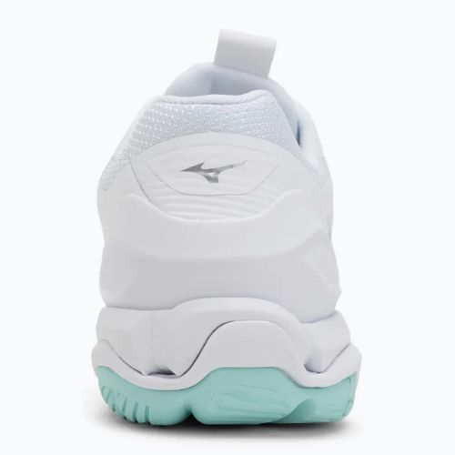 Încălțăminte de handbal pentru femei Mizuno Wave Stealth 6 white/blue tint