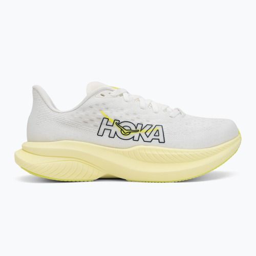 Încălțăminte de alergare pentru femei HOKA Mach 6 white/neon hoka citrus
