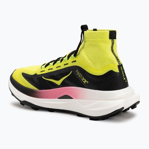 Încălțăminte de alergare pentru femei HOKA Tecton X 3 neon hoka citrus/black