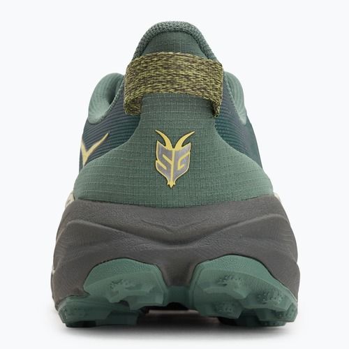Pantofi de alergare bărbați HOKA Speedgoat 6 Wide verde mușchi/gri asfalt