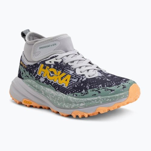 Încălțăminte de alergare pentru femei HOKA Speedgoat 6 MID GTX asteroid/cosmic grey