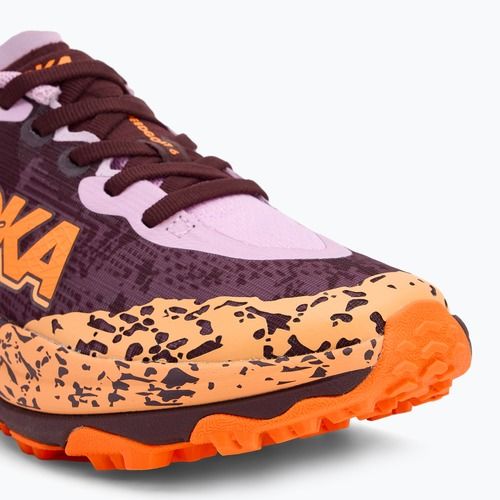 Încălțăminte de alergare pentru copii HOKA Speedgoat 6 flower nectar/neon tangerine