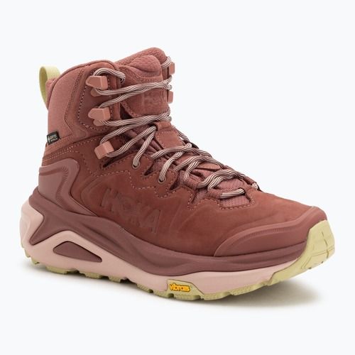 Încălțăminte de trekking pentru femei HOKA Kaha 3 GTX rouge/rose latte