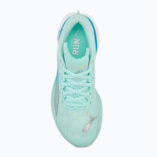 Încălțăminte de alergare pentru femei PUMA Deviate Nitro 3 mint melt/speed blue