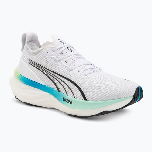Pantofi de alergare bărbați PUMA ForeverRun Nitro 2 puma white/speed blue