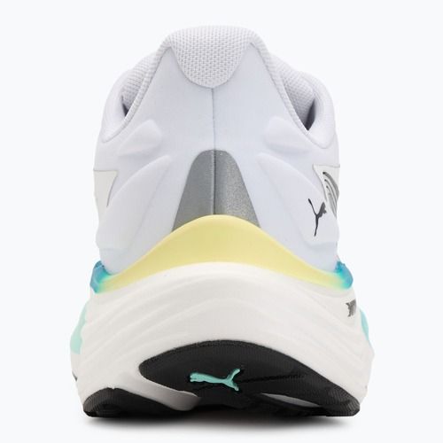 Pantofi de alergare bărbați PUMA Electrify Nitro 4 puma white/mint melt/speed blue