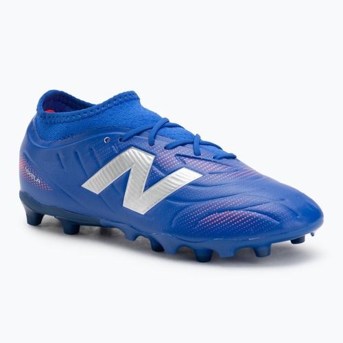 Ghete de fotbal pentru copii New Balance Tekela Team Low JR FG albastru