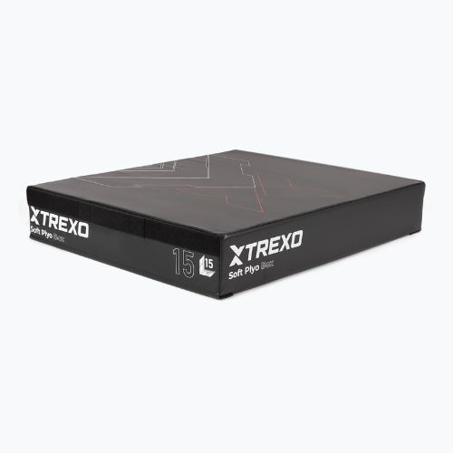 Cutie pliometrică pliabilă TREXO 15 cm negru