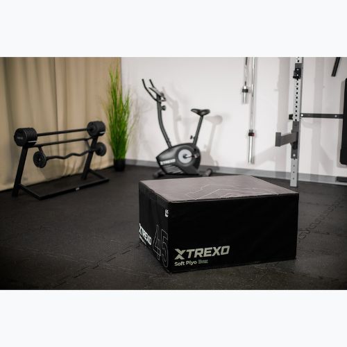Cutie pliometrică pliabilă XTREXO 45 cm negru