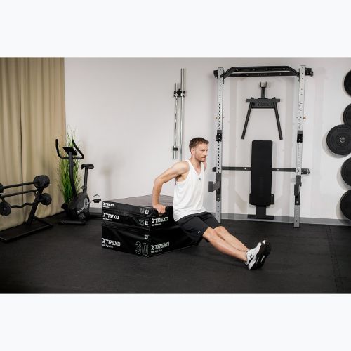 Cutie pliometrică pliabilă XTREXO 7,5 cm negru