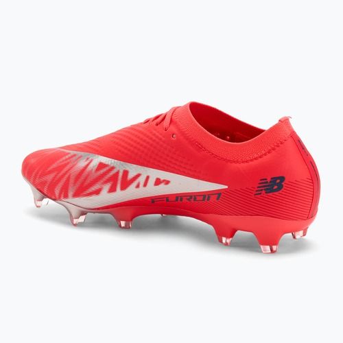 Ghete de fotbal New Balance Furon Pro V8 FG roșii