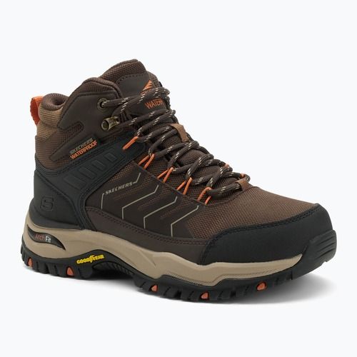 Încălțăminte bărbătească SKECHERS Arch Fit Dawson Raveno maro