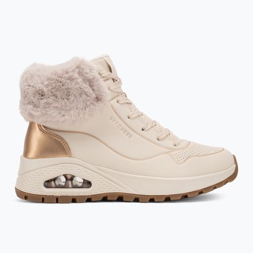Încălțăminte damă SKECHERS Uno Rugged Fall Shimmer natural/auriu