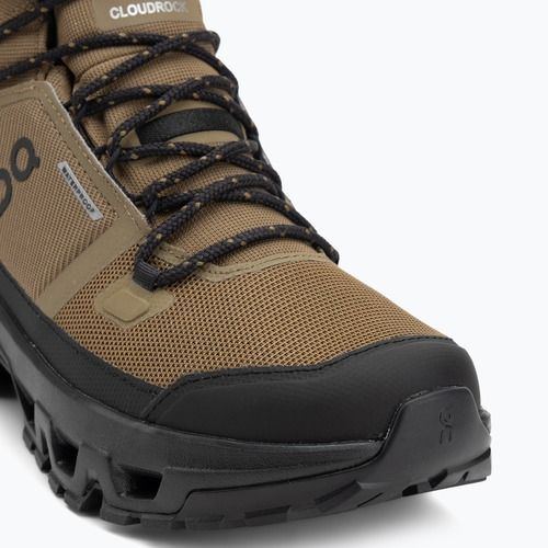 Încălțăminte turistică pentru bărbați On Cloudrock Mid Waterproof hunter/negru