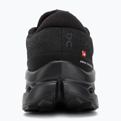 Pantofi de alergare bărbați On Cloudsurfer Trail 2 Waterproof negru/negru